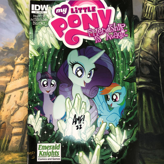 My little Pony Exclusive Cover signed by Tony Fleecs!!!