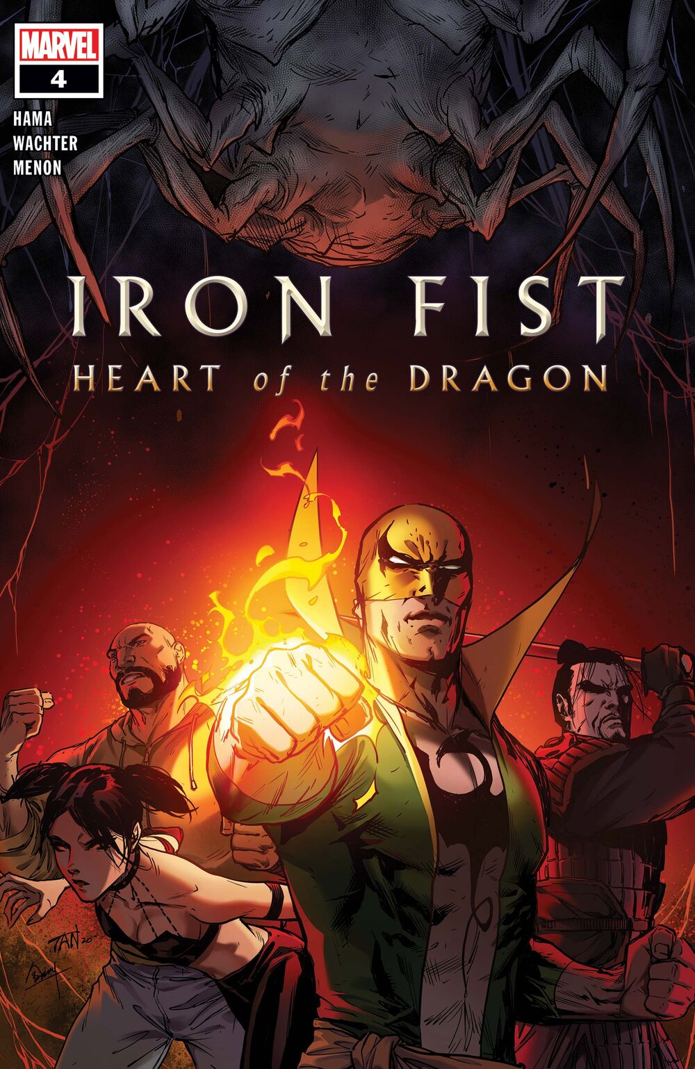 Iron Fist Heart of the Dragon (2021 Marvel) #4A