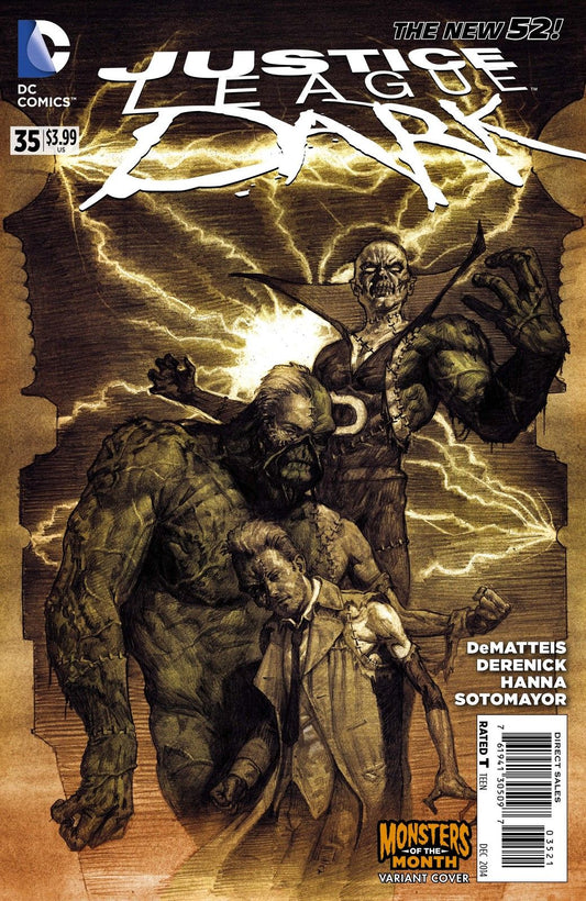 JUSTICE LEAGUE DARK #35 MONSTERS VAR ED
