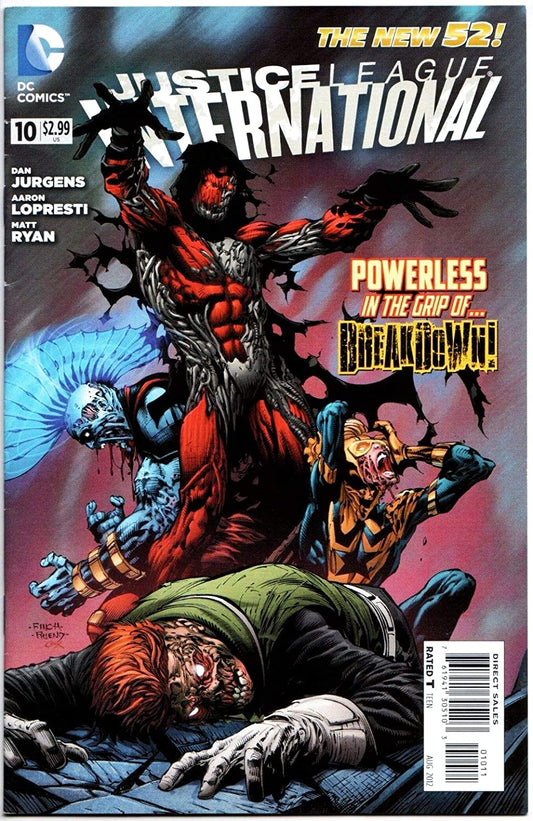 JUSTICE LEAGUE INTERNATIONAL #10 The NEW 52