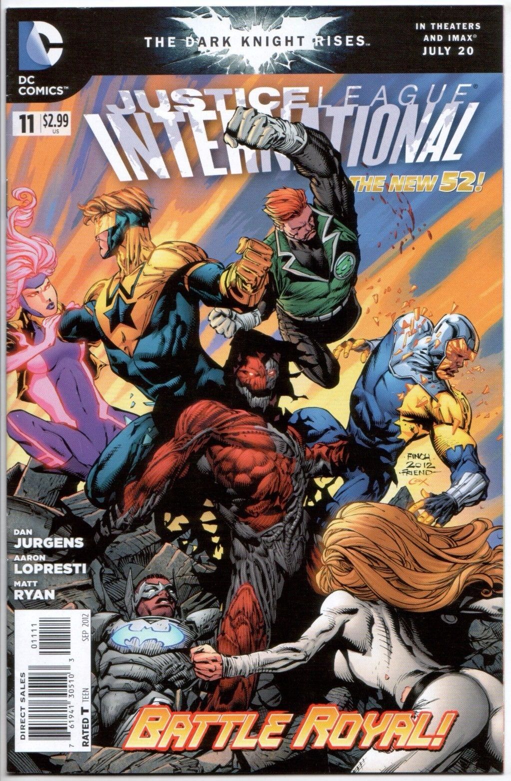 JUSTICE LEAGUE INTERNATIONAL #11 The NEW 52