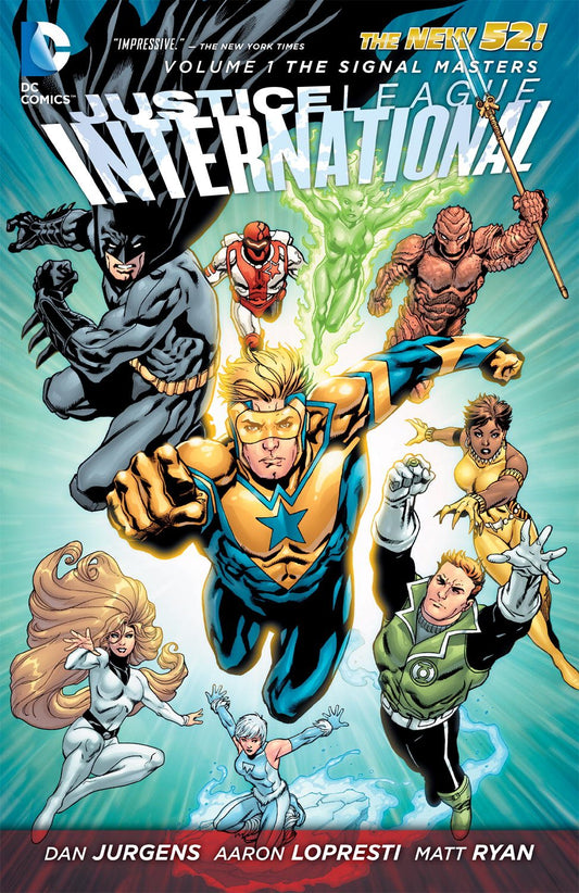 JUSTICE LEAGUE INTERNATIONAL #1 The NEW 52