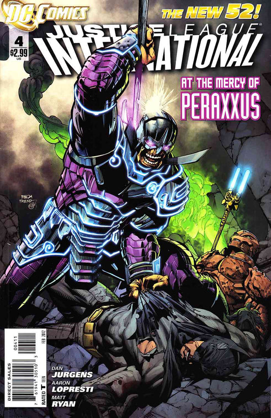 JUSTICE LEAGUE INTERNATIONAL #4 The NEW 52