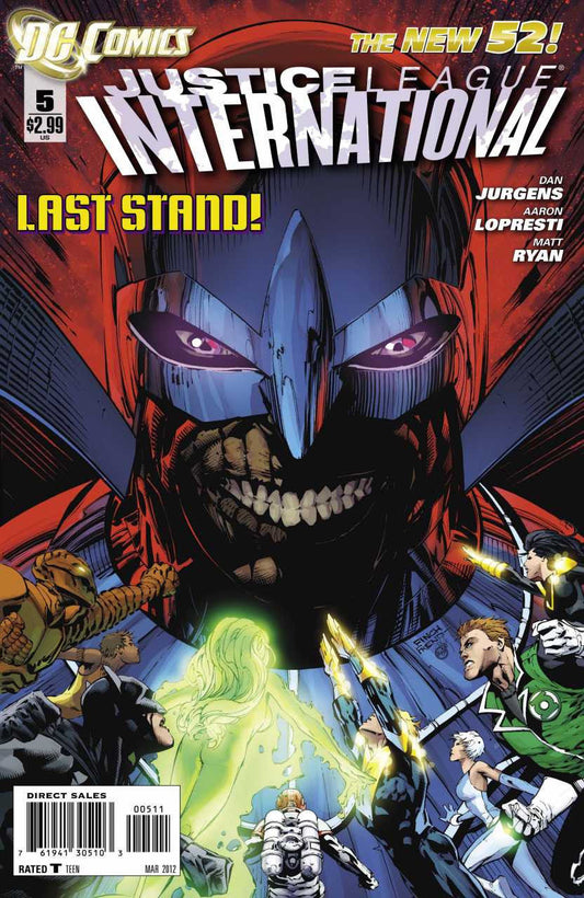 JUSTICE LEAGUE INTERNATIONAL #5 The NEW 52