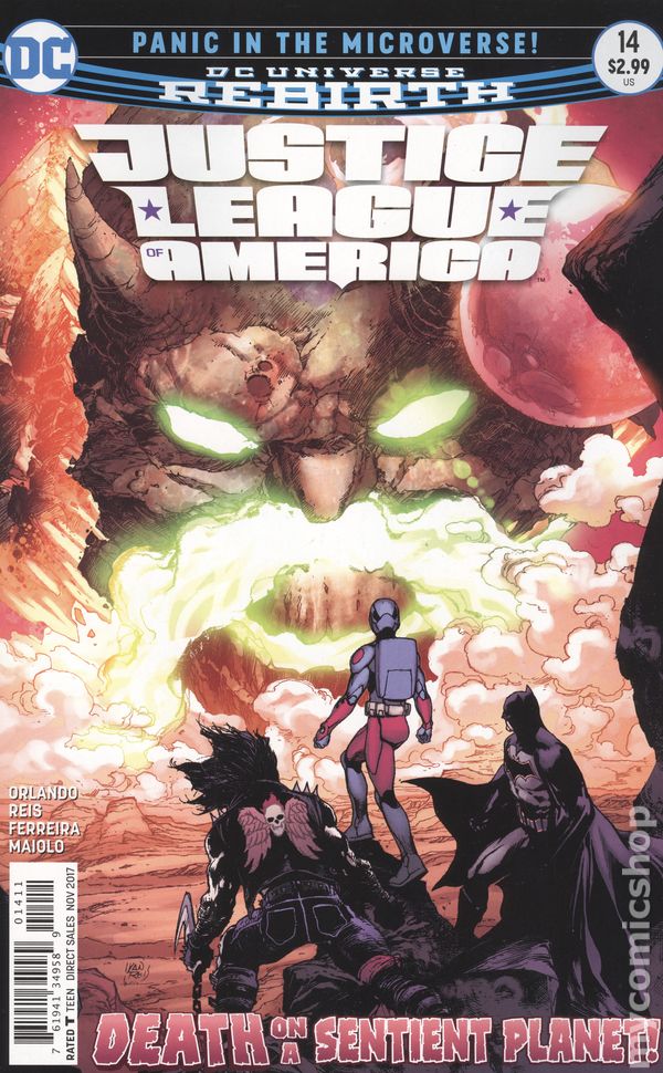 Justice League of America (2017) #14A (Rebirth)