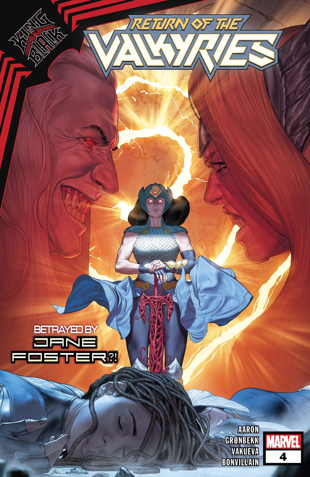 King in Black Return of the Valkyries (2021 Marvel) #4A