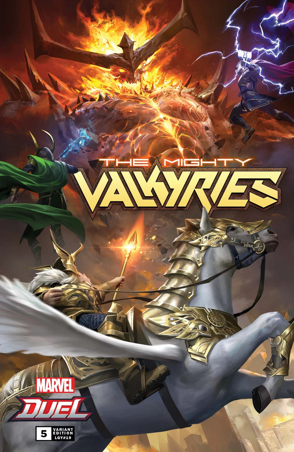 Mighty Valkyries (2021 Marvel) #5B