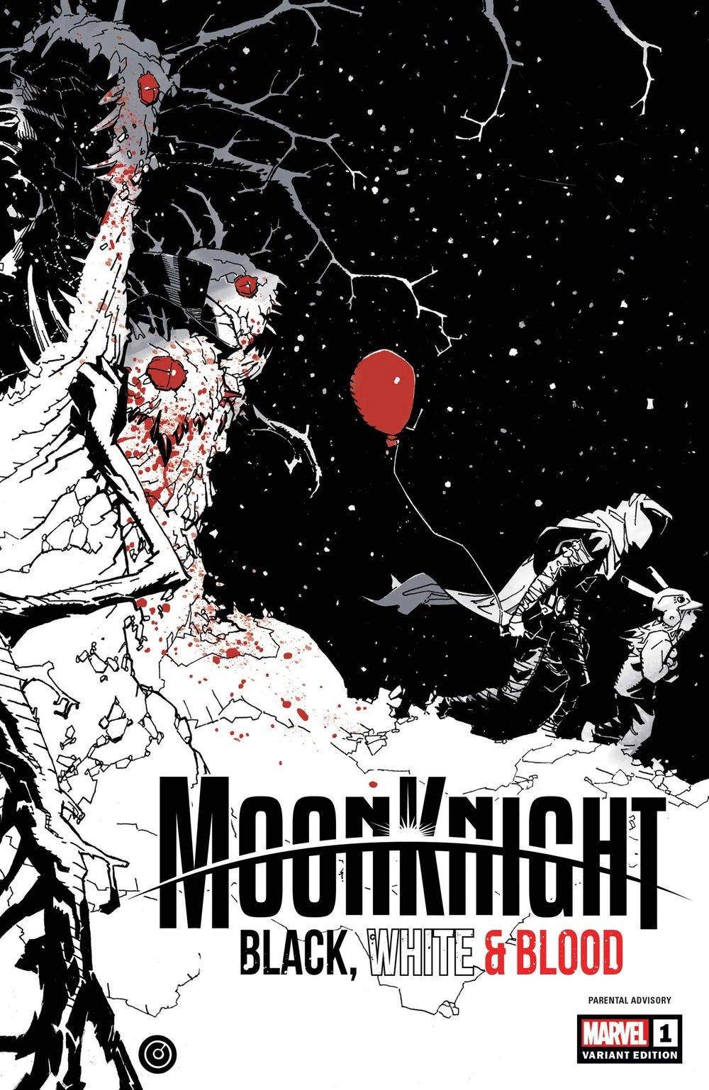 Moon Knight Black White and Blood (2022 Marvel) #1B