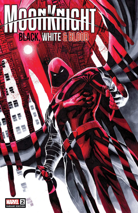 Moon Knight Black White and Blood (2022 Marvel) #2B