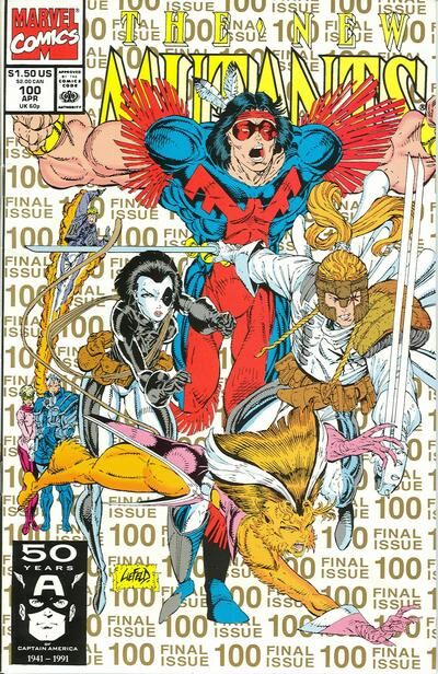 New Mutants (1983 1st Series) #100GOLD