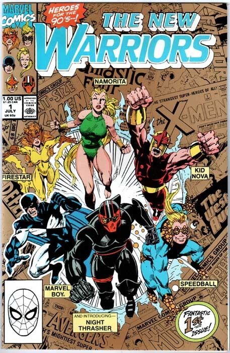New Warriors (1990 1st Series) #1B