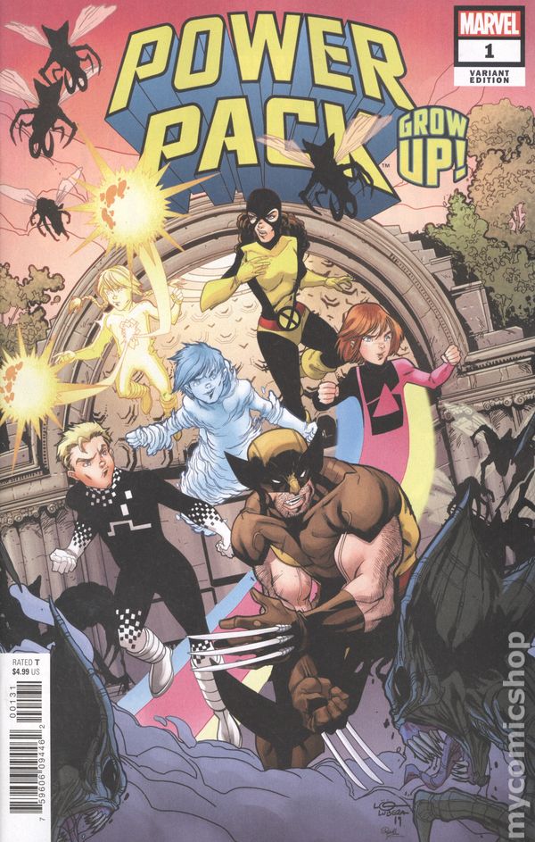 Power Pack Grow Up (2019 Marvel) #1C