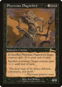 Phyrexian Plaguelord (Urza's Legacy) [Playset]