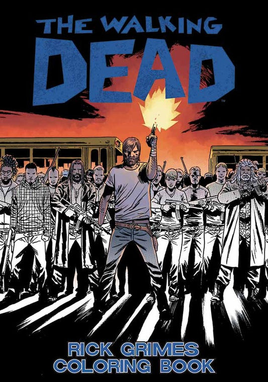 The Walking Dead Rick Grimes Coloring Book