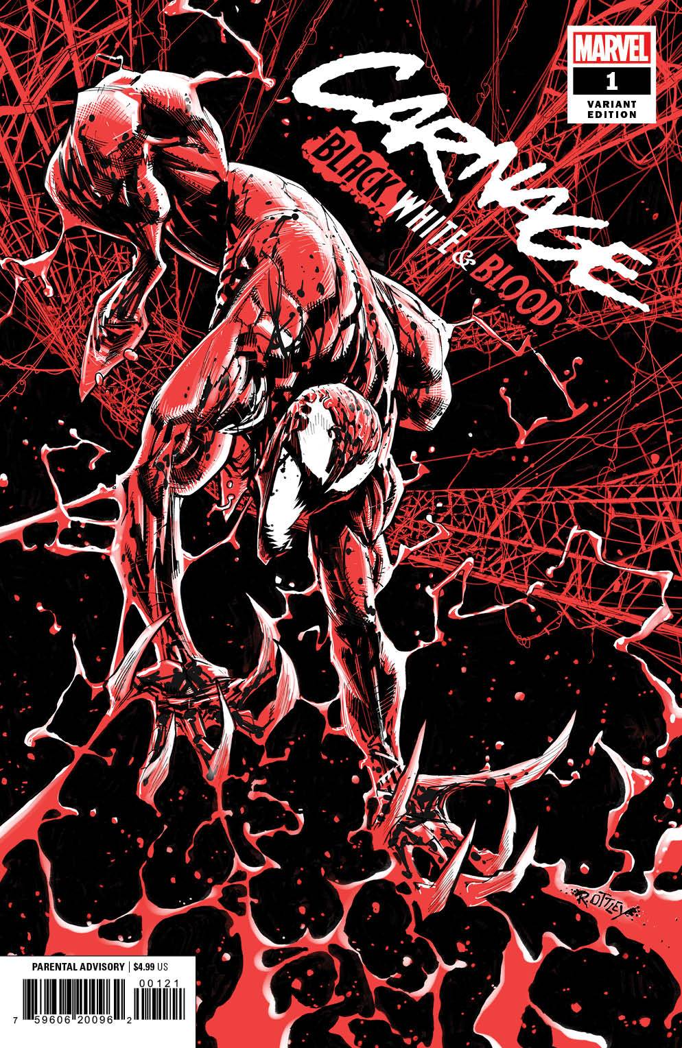 Carnage Black, White and Blood (2021 Marvel) #1C