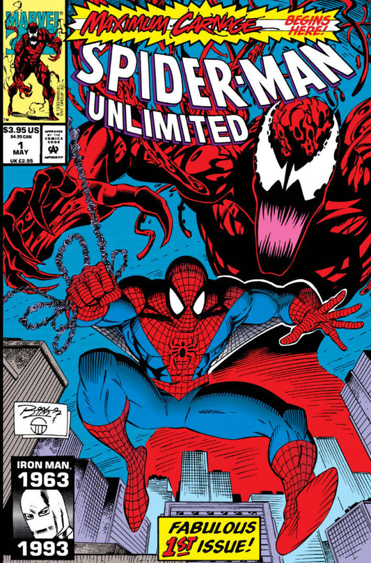 Spider-Man Unlimited (1993 1st Series) #1DF.SIGNED