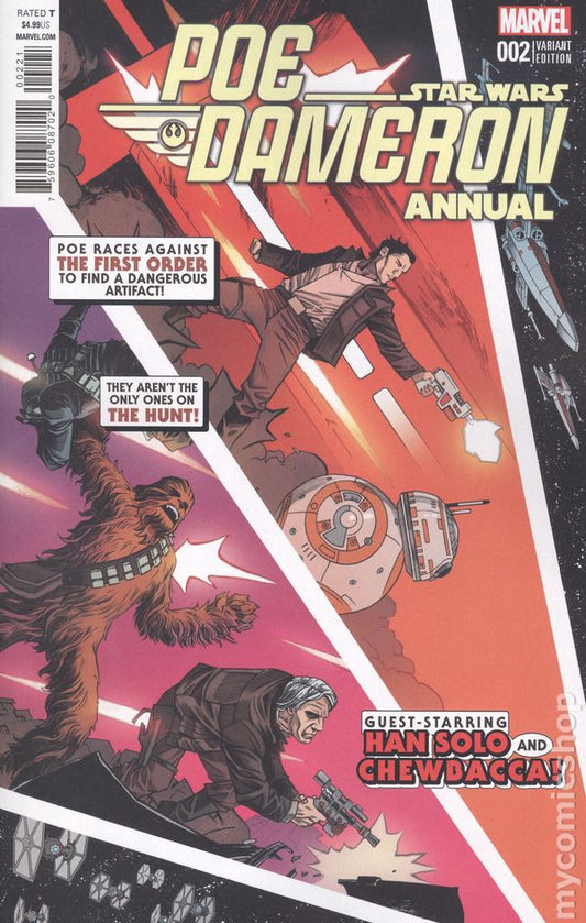 Star Wars Poe Dameron (2016) Annual #2B