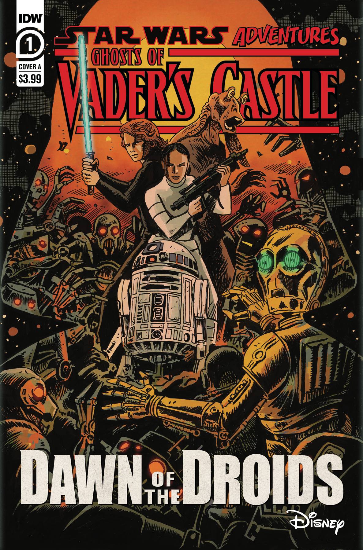 Star Wars Adventures Ghosts of Vader's Castle (2021 IDW) #1A