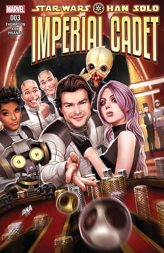 Star Wars Han Solo Imperial Cadet (2018 Marvel) #3A