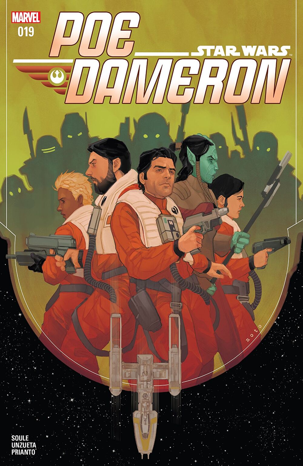 Star Wars Poe Dameron (2016) #19A