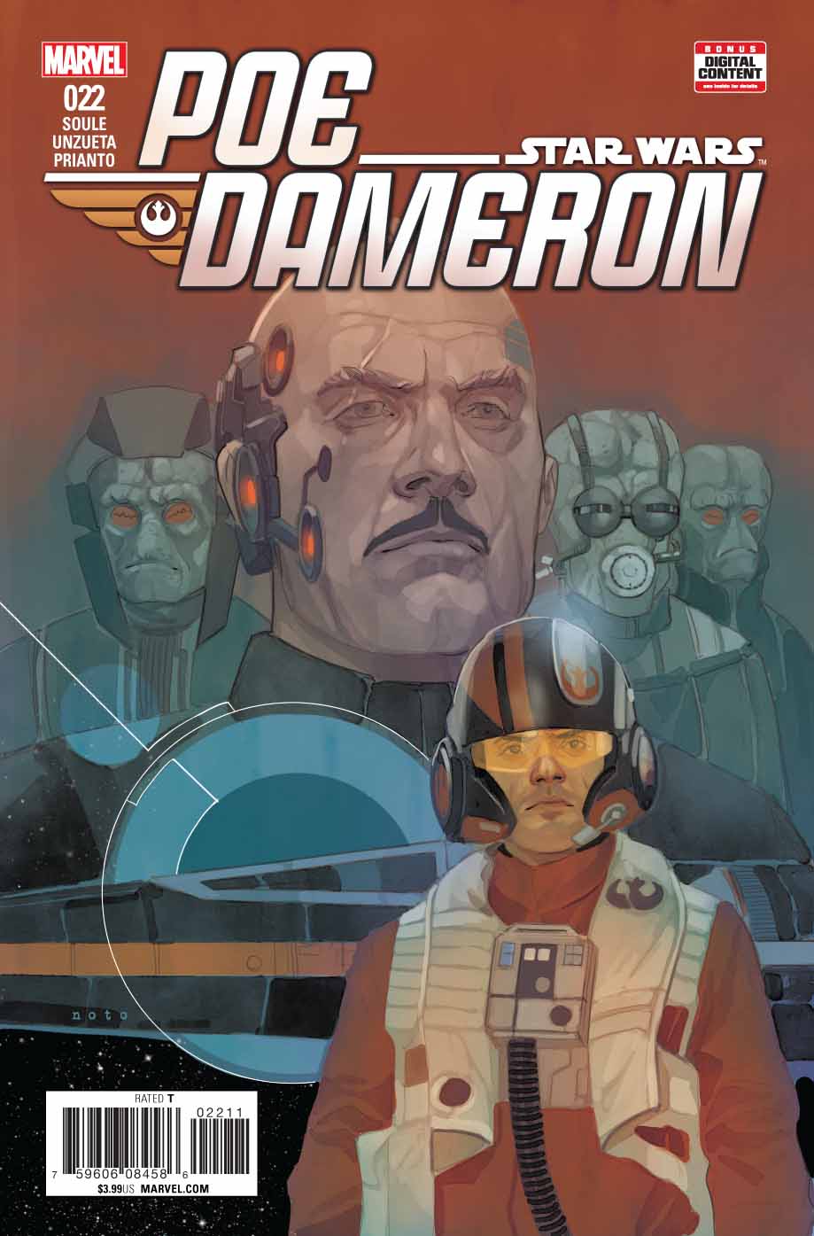 Star Wars Poe Dameron (2016) #22A