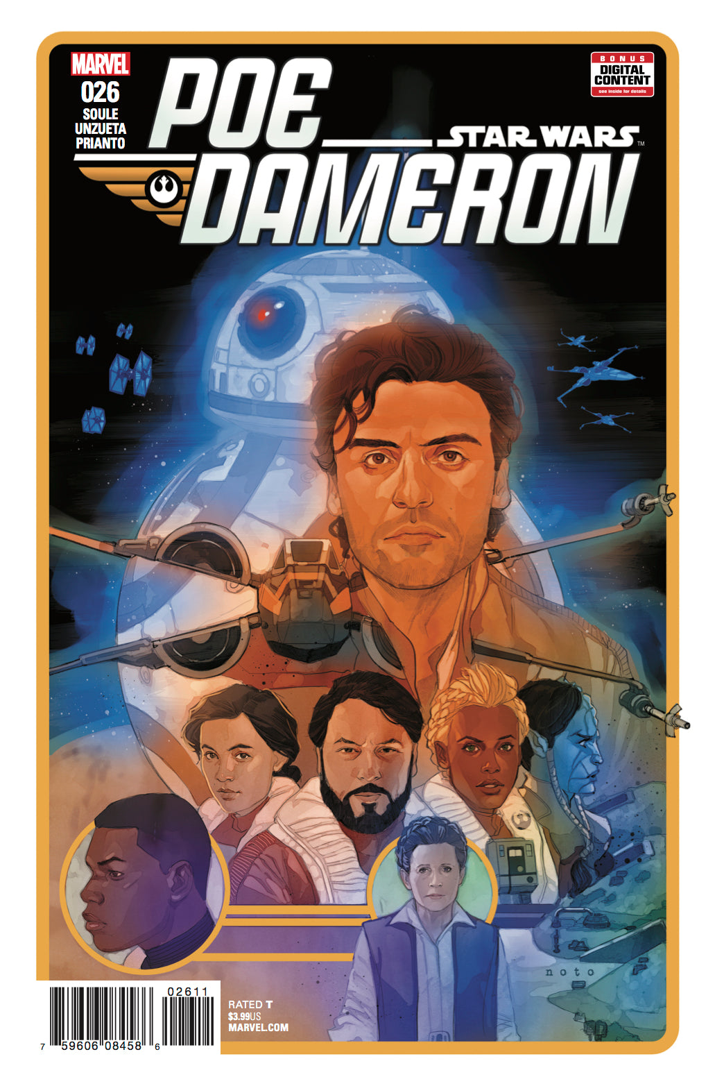 Star Wars Poe Dameron (2016) #26A