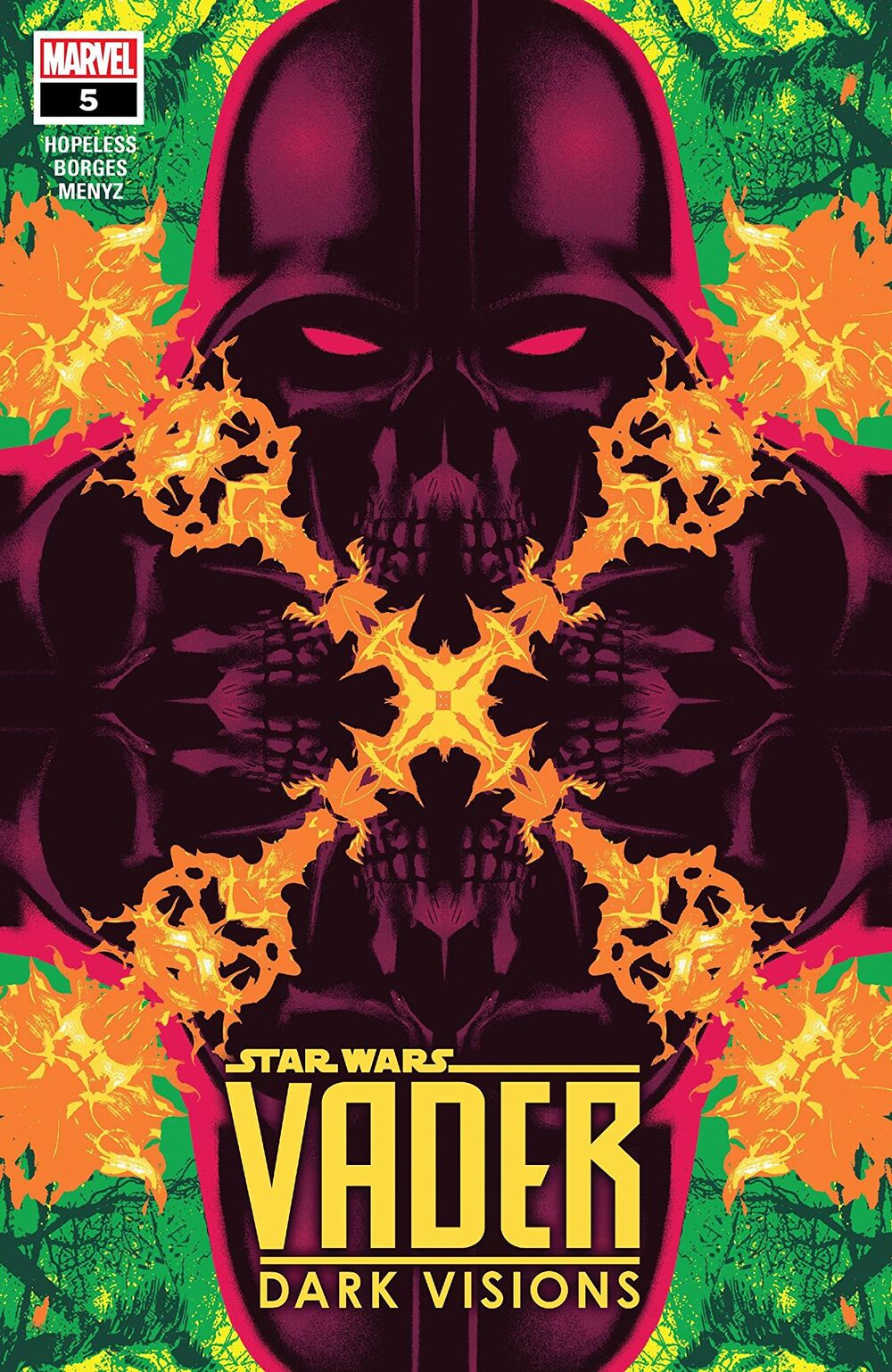 Star Wars Vader Dark Visions (2019 Marvel) #5A