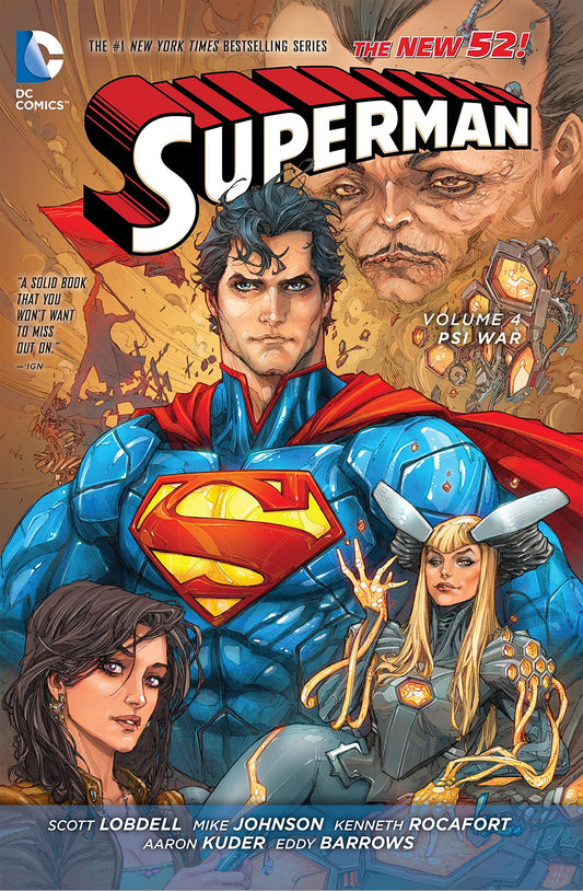 Superman Vol. 4: Psi-War (The New 52) Hardcover