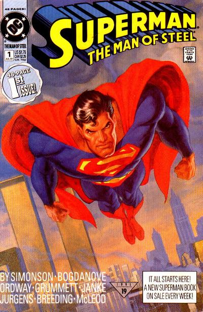 Superman The Man of Steel (1991) #1