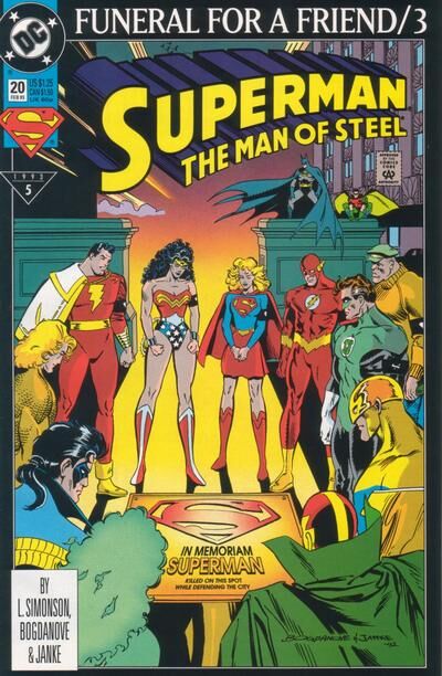 Superman The Man of Steel (1991) #20