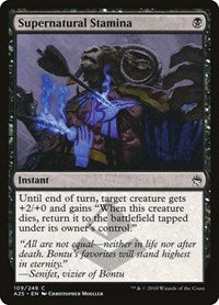 Supernatural Stamina (Masters 25) [Playset of 4]
