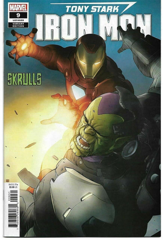 TONY STARK IRON MAN #9 PHAM SKRULLS VAR