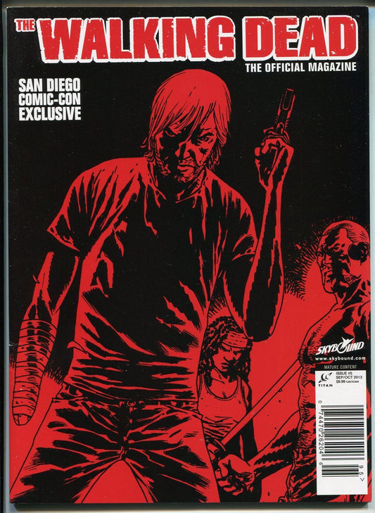 Walking Dead Official Magazine #5 SDCC Exlcusive Cover