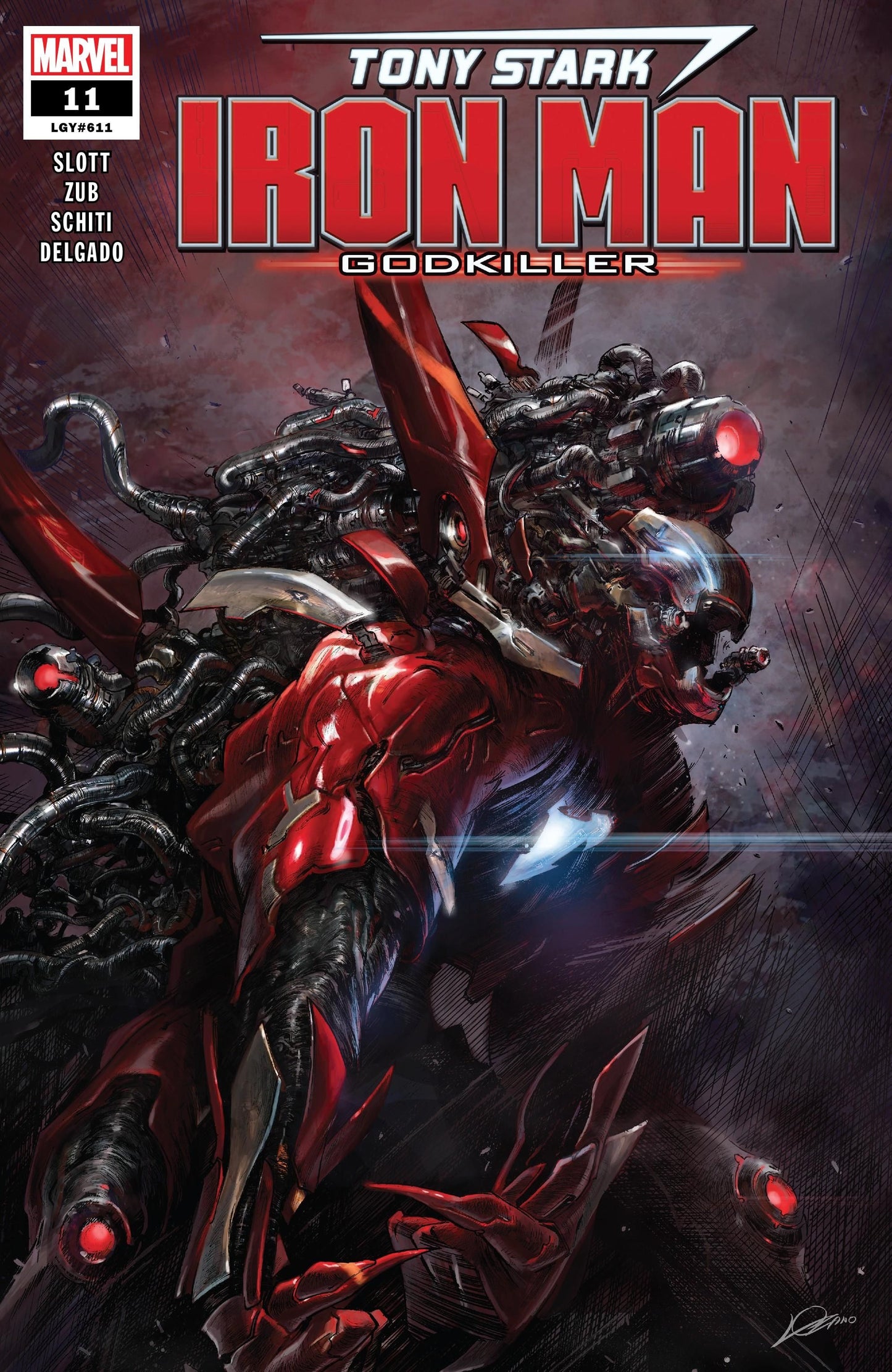 Tony Stark Iron Man (2018) #11A