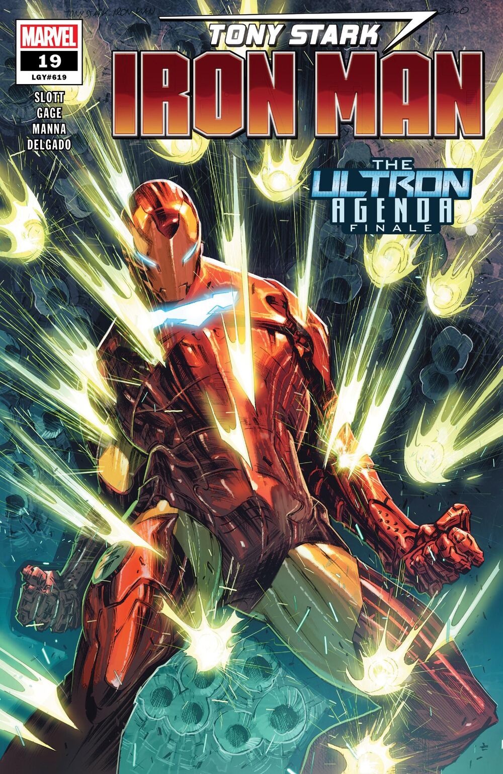 Tony Stark Iron Man (2018) #19A