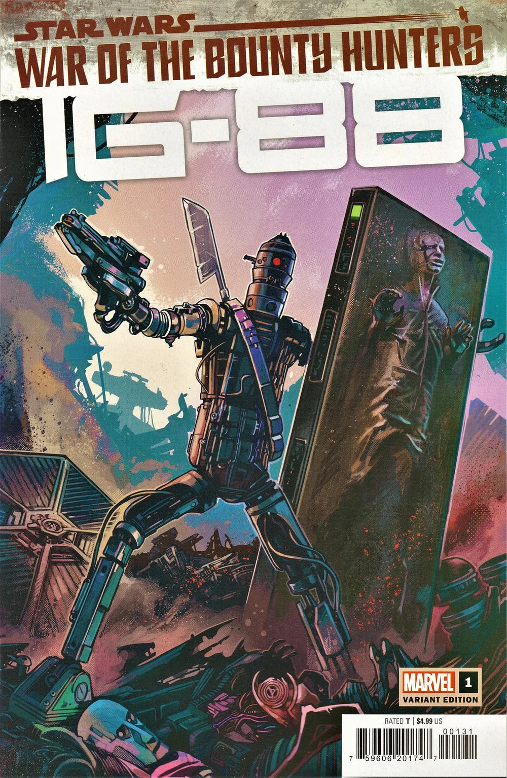 Star Wars War of the Bounty Hunters Ig-88 (2021 Marvel) #1C