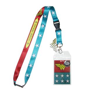 Wonder Woman Lanyard and ID Holder