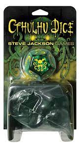 Cthulhu Dice STeve Jackson Games 1st Edition 1st Printing