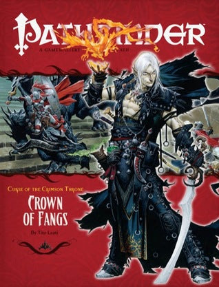 Pathfinder Adventure #12 "Curse of the Crimson Throne: Crown of Fangs" by Tito Leati