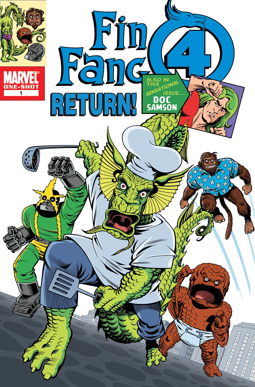Fin Fang Four Return (2009) #1