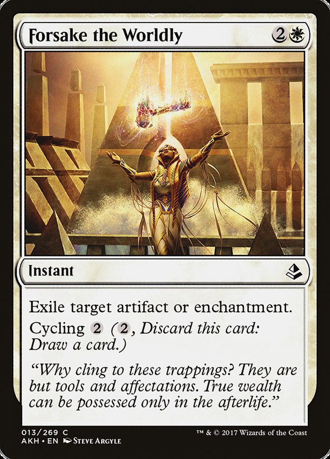 Forsake the Worldly  [Playset of 4]
