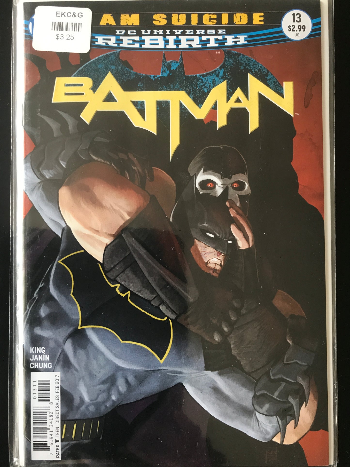 Batman (2016 3rd Series) #13A Rebirth