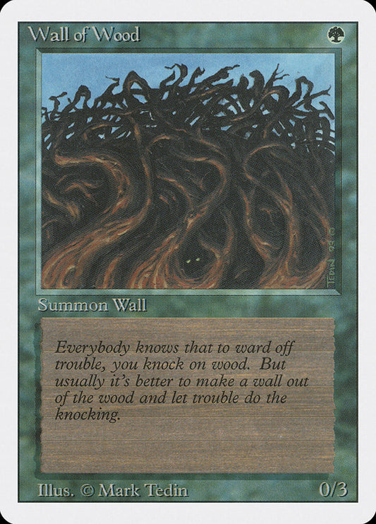 Wall of Wood [Playset of 4]
