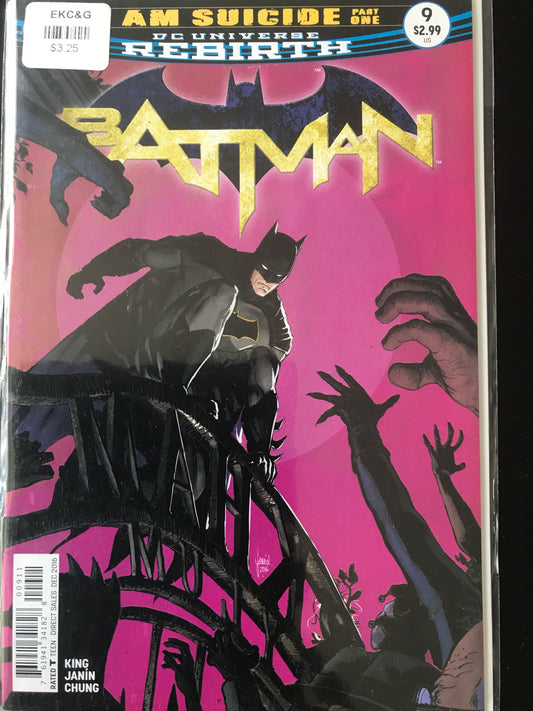 Batman (2016 3rd Series) #9A Rebirth