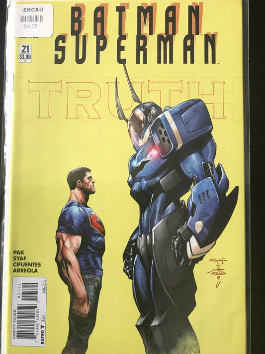 Batman Superman (2013 DC) #21A