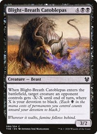 Blight-Breath Catoblepas Theros Beyond Death  [Playset of 4]