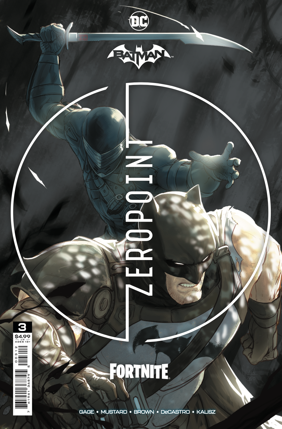Batman Fortnite Zero Point (2021 DC) #3D