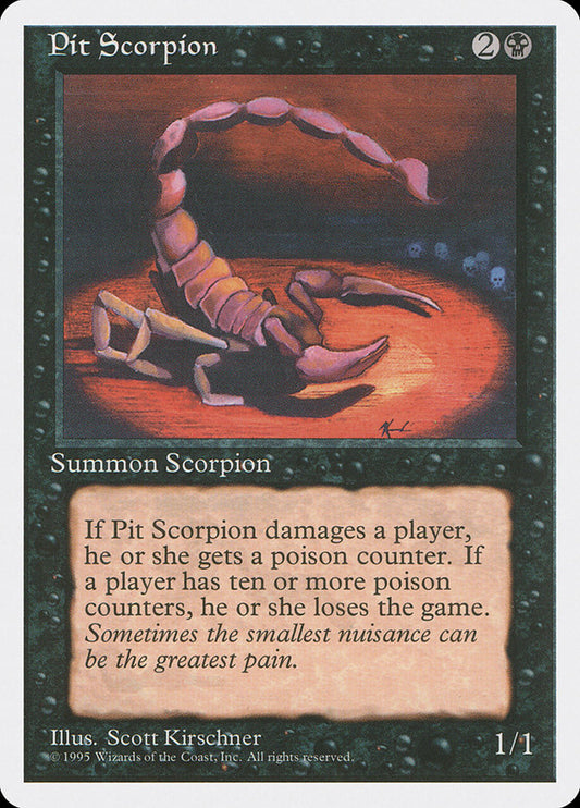 Pit Scorpion [Playset of 4]