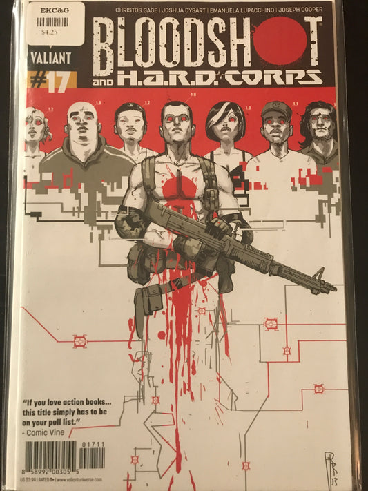 Bloodshot and Hard Corps (2012 3rd Series) #17A