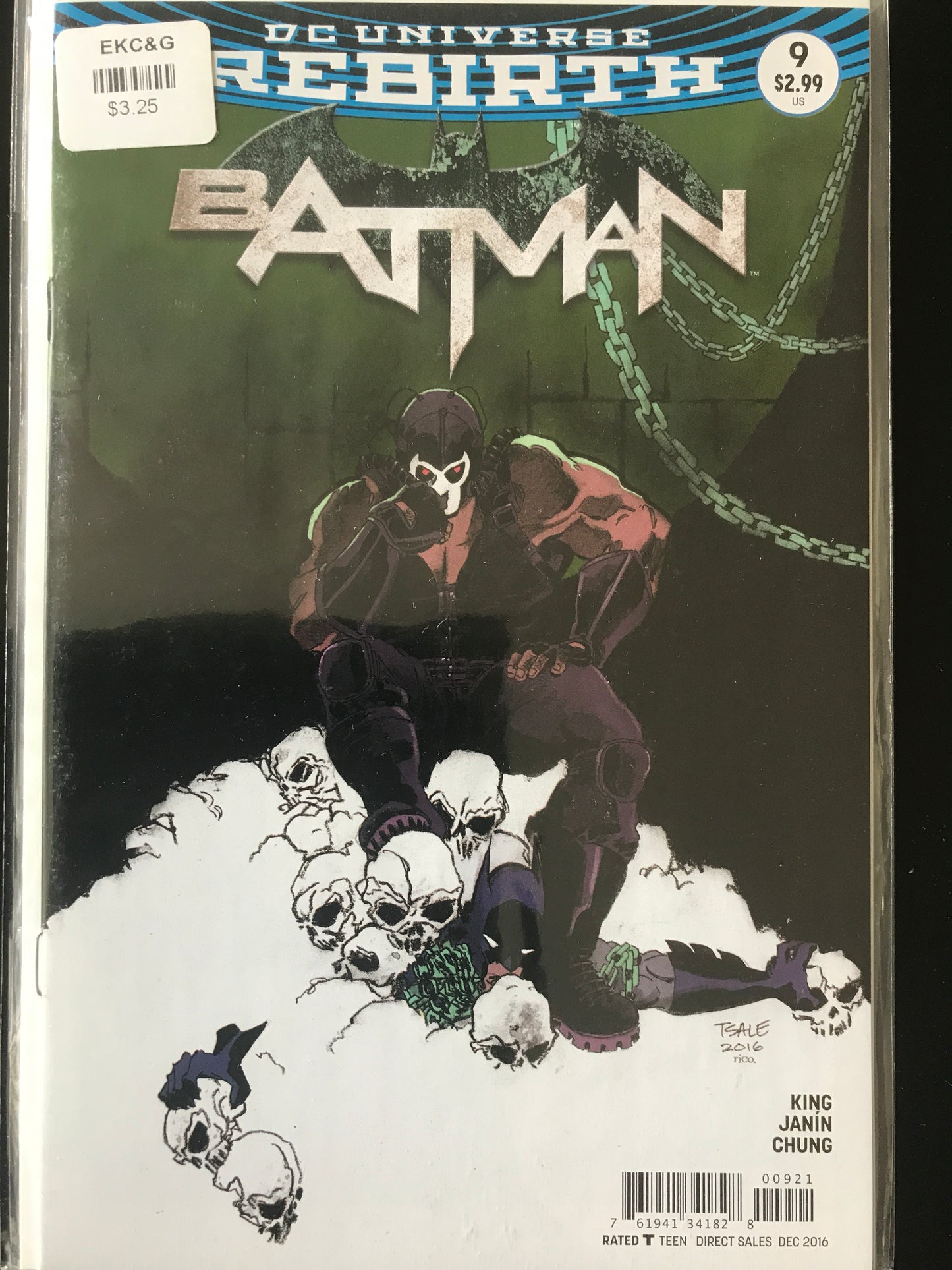 Batman (2016 3rd Series) #9B Rebirth